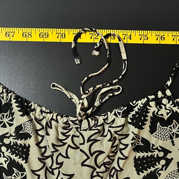 COPY - Manuhealii Black and Tan Slip Dress Spaghetti Strap Resort Wear - Picture 13 of 13